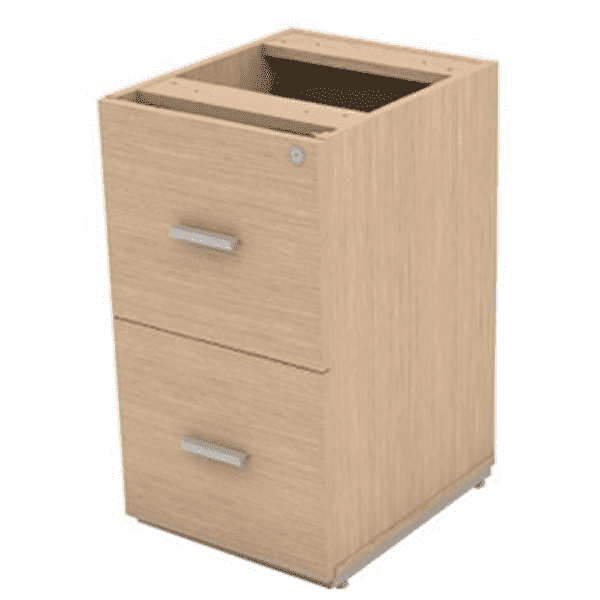 Gaveteiro Pedestal 2 Gavetas Pasta 40 x 48,3 (RP)