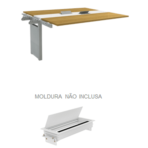 Plataforma Dupla Módulo Auxiliar 135 x 120 (WP)